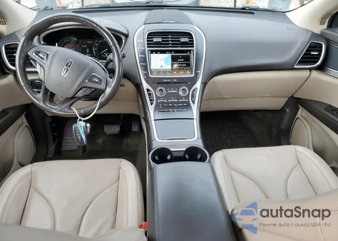 2018 Lincoln Mkx Reserve z USA, uszkodzony, nr VIN 2LMPJ8LR0JBL28569